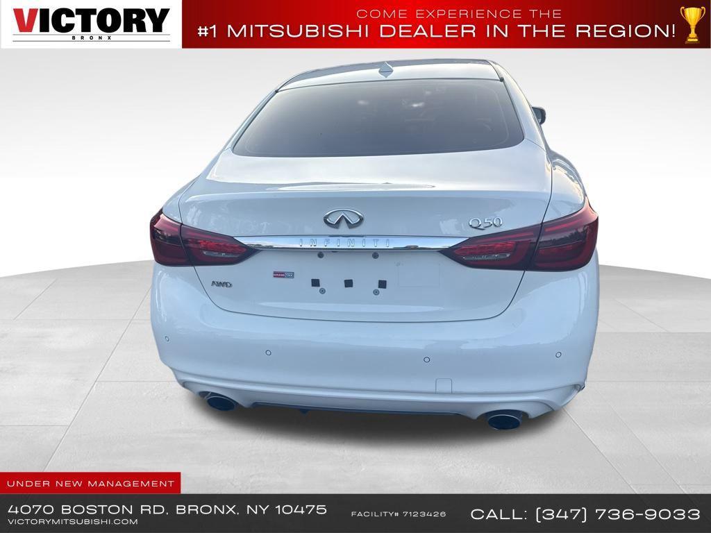 used 2022 INFINITI Q50 car, priced at $21,669