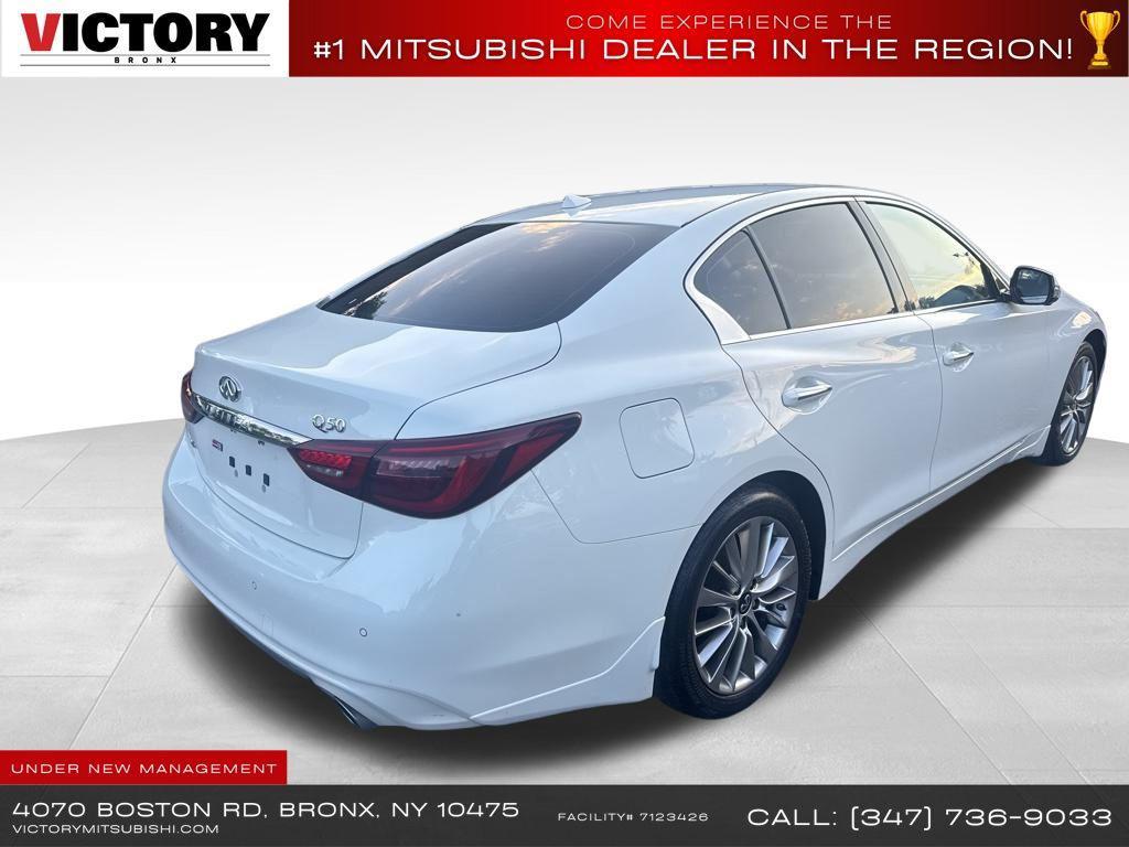 used 2022 INFINITI Q50 car, priced at $21,669