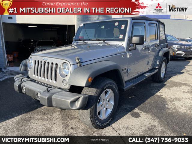used 2015 Jeep Wrangler Unlimited car, priced at $14,995