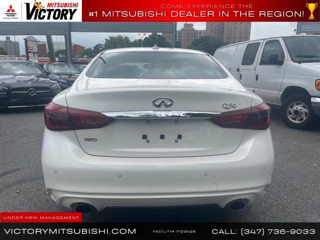 used 2022 INFINITI Q50 car, priced at $24,911