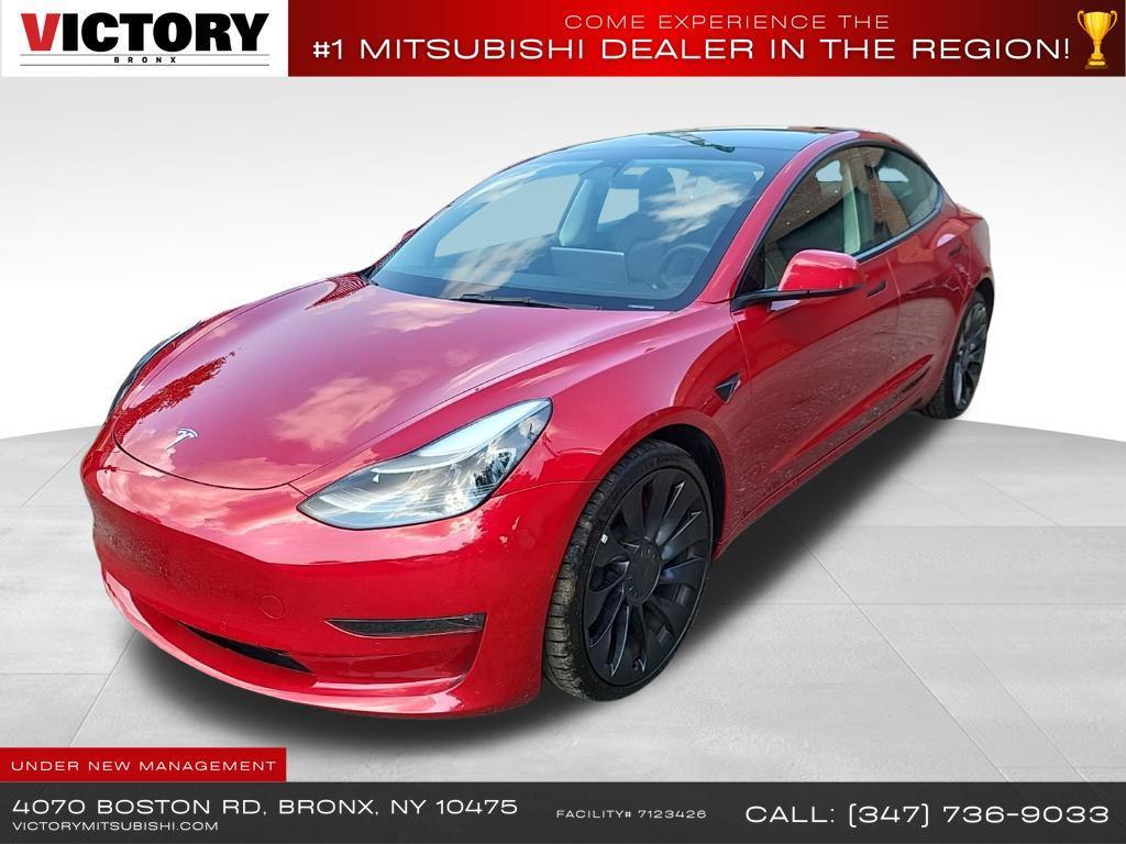 used 2022 Tesla Model 3 car, priced at $22,220