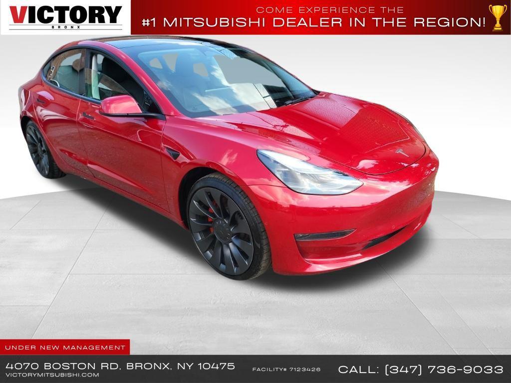 used 2022 Tesla Model 3 car, priced at $22,220