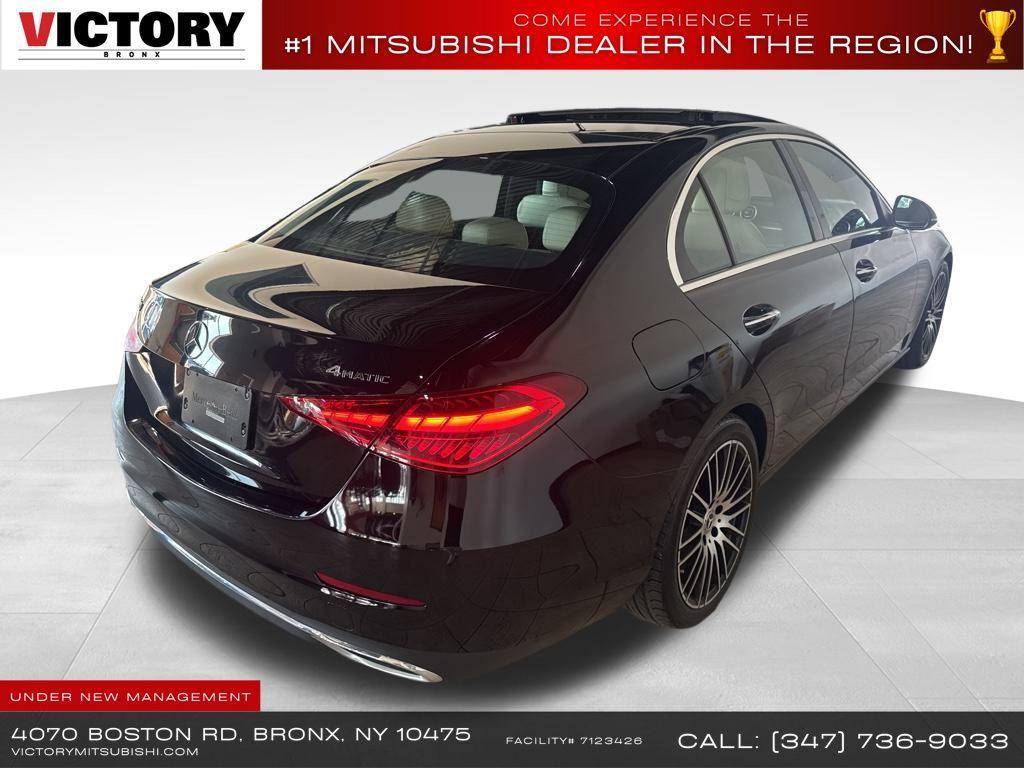 used 2022 Mercedes-Benz C-Class car, priced at $28,285