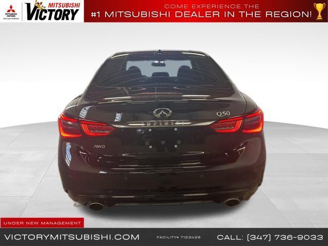 used 2021 INFINITI Q50 car, priced at $23,780