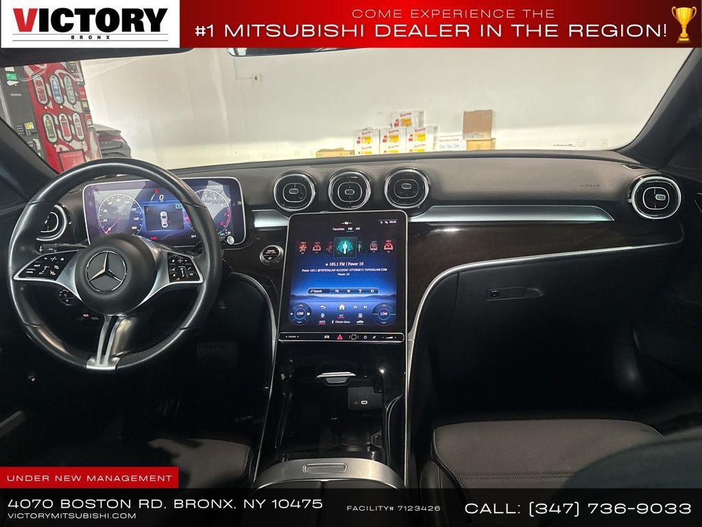used 2022 Mercedes-Benz C-Class car, priced at $25,495