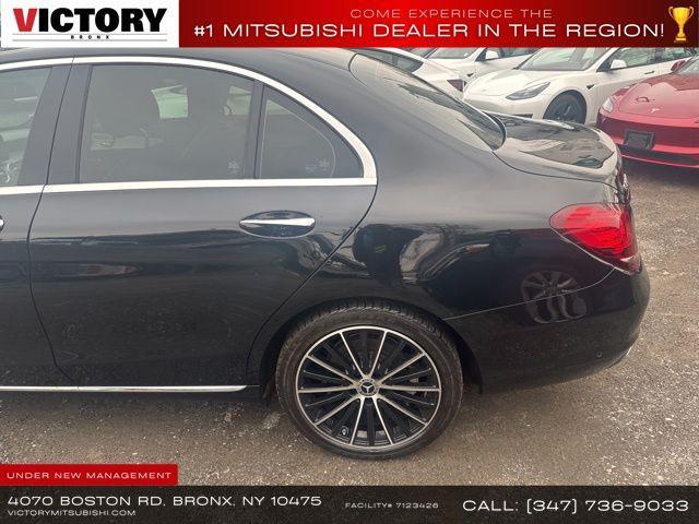 used 2021 Mercedes-Benz C-Class car, priced at $18,000