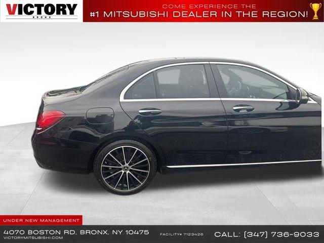 used 2021 Mercedes-Benz C-Class car, priced at $18,000