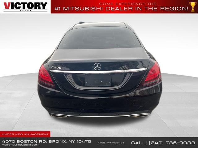 used 2021 Mercedes-Benz C-Class car, priced at $18,000