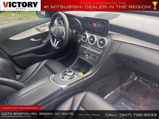 used 2021 Mercedes-Benz C-Class car, priced at $18,000