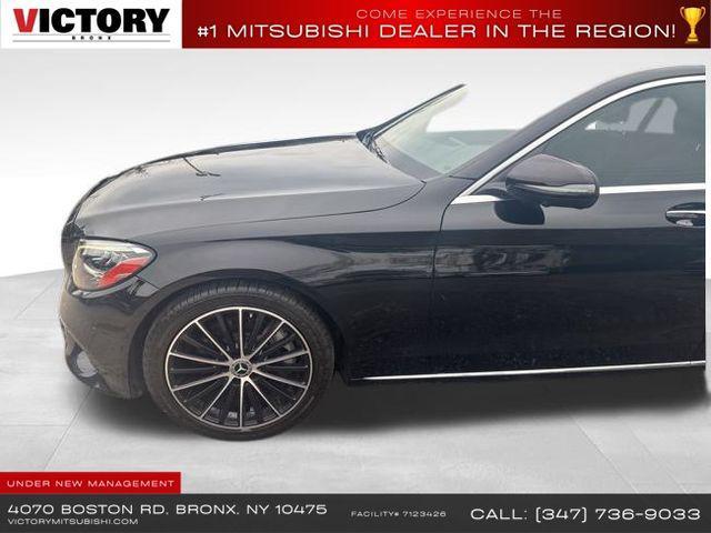 used 2021 Mercedes-Benz C-Class car, priced at $18,000