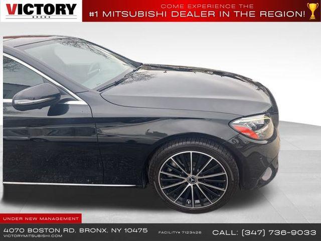 used 2021 Mercedes-Benz C-Class car, priced at $18,000