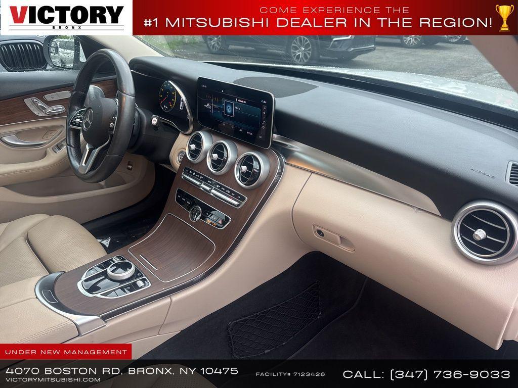 used 2021 Mercedes-Benz C-Class car, priced at $22,625