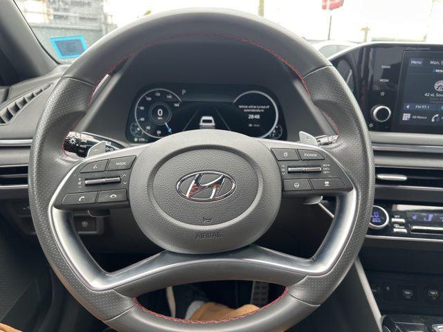 used 2021 Hyundai Sonata car, priced at $19,995