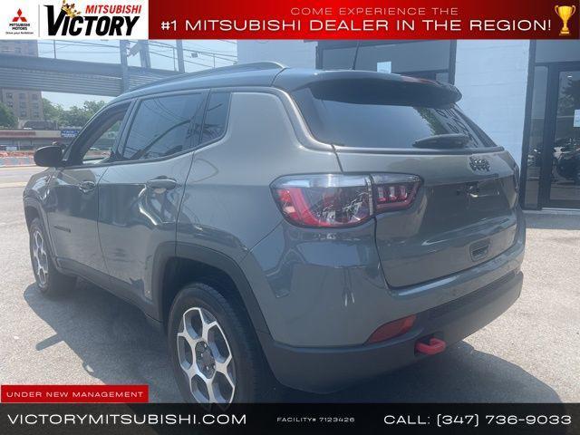 used 2022 Jeep Compass car, priced at $18,167