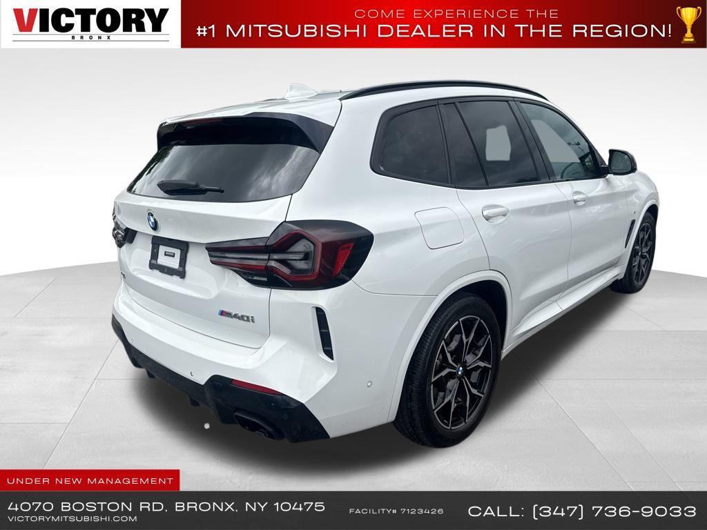 used 2022 BMW X3 car, priced at $36,265