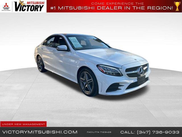 used 2021 Mercedes-Benz C-Class car, priced at $22,222