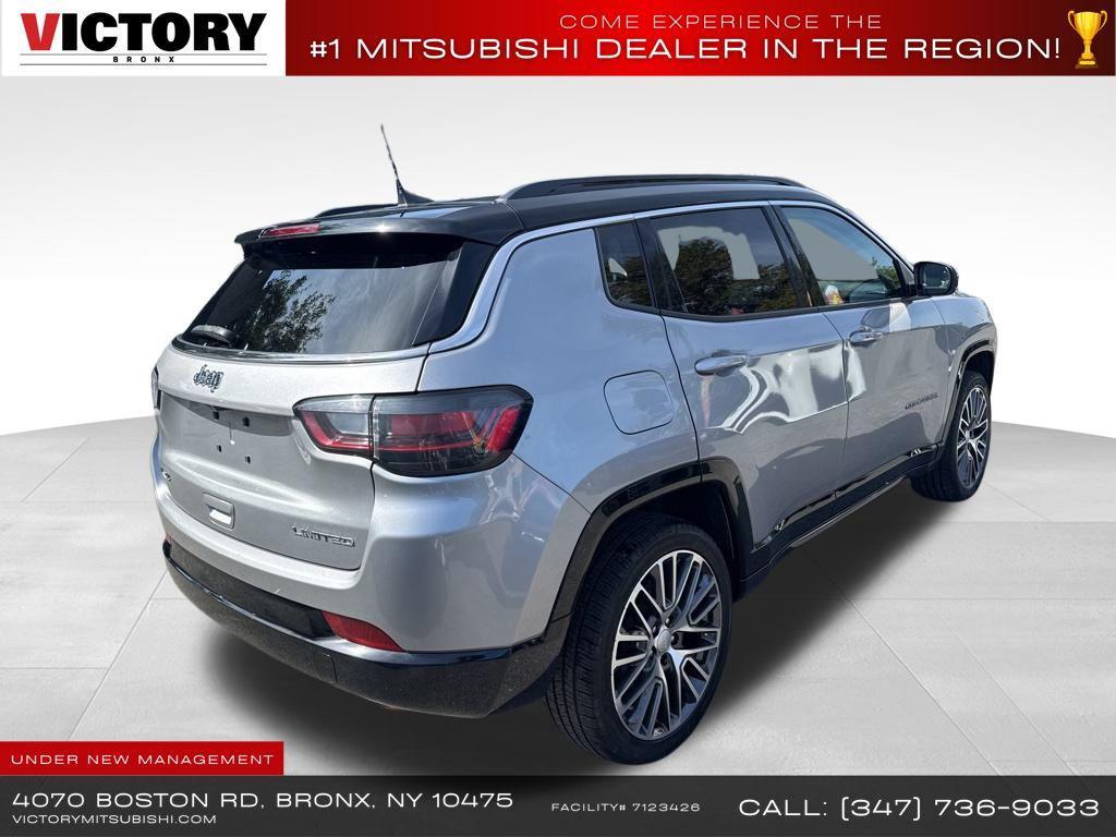 used 2022 Jeep Compass car, priced at $17,099