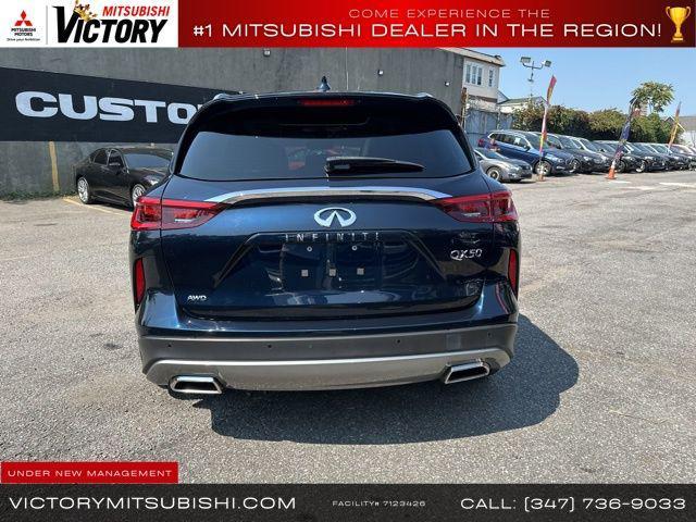 used 2021 INFINITI QX50 car, priced at $23,590