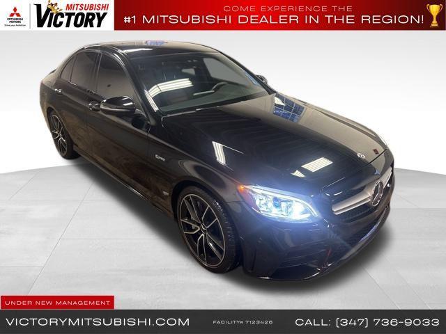 used 2021 Mercedes-Benz AMG C 43 car, priced at $27,675