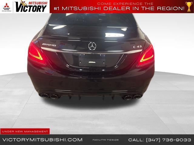 used 2021 Mercedes-Benz AMG C 43 car, priced at $27,675