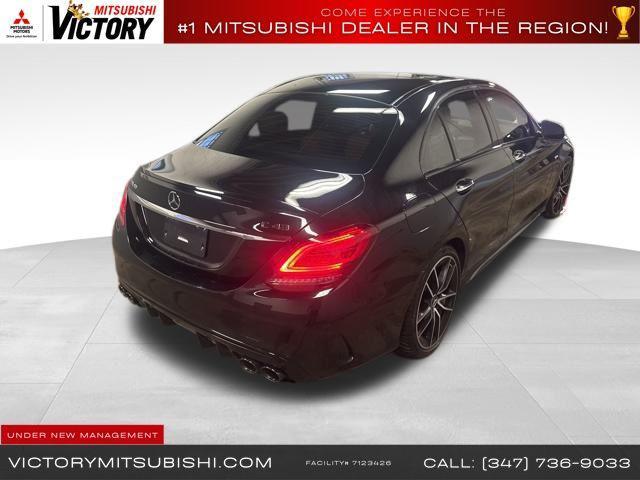 used 2021 Mercedes-Benz AMG C 43 car, priced at $27,675