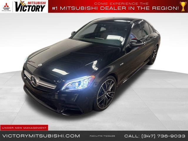 used 2021 Mercedes-Benz AMG C 43 car, priced at $27,675