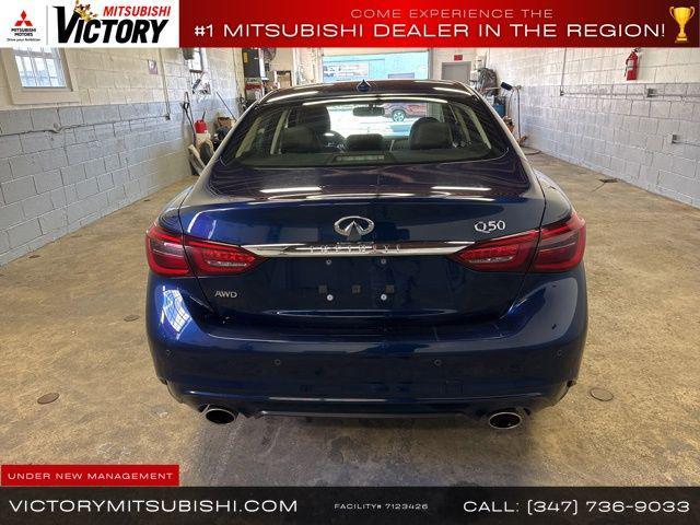 used 2021 INFINITI Q50 car, priced at $22,498