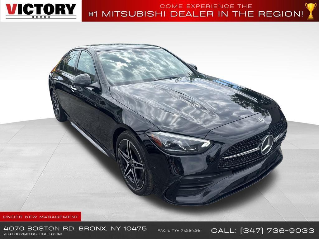 used 2022 Mercedes-Benz C-Class car, priced at $28,695