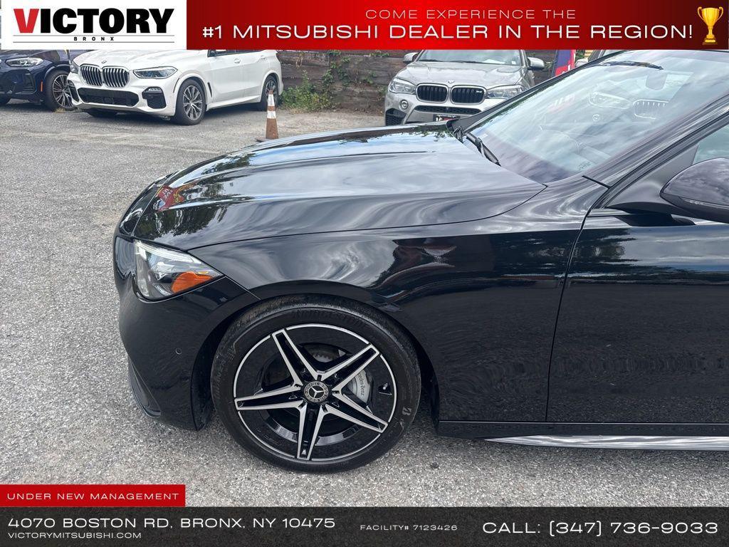 used 2022 Mercedes-Benz C-Class car, priced at $28,695