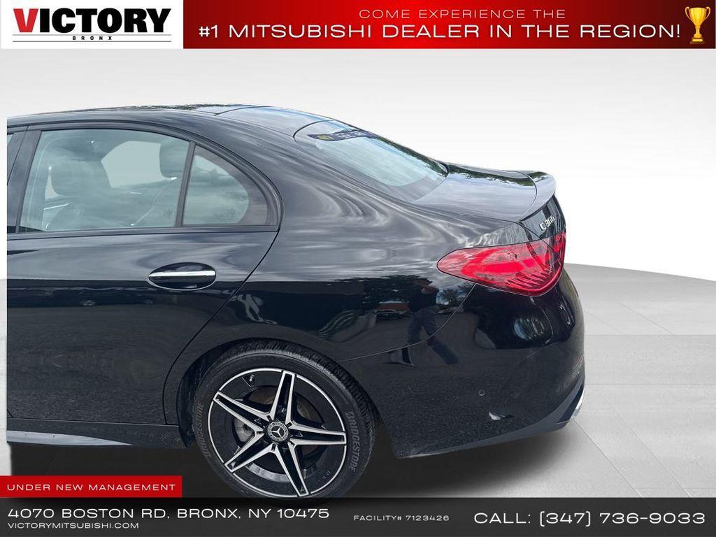 used 2022 Mercedes-Benz C-Class car, priced at $28,695