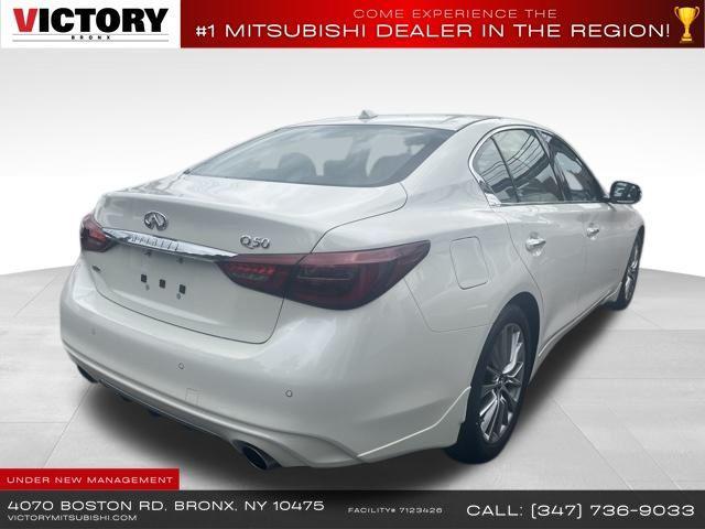 used 2022 INFINITI Q50 car, priced at $26,180