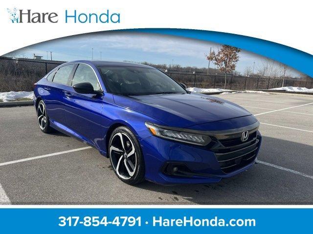 used 2021 Honda Accord car, priced at $23,214