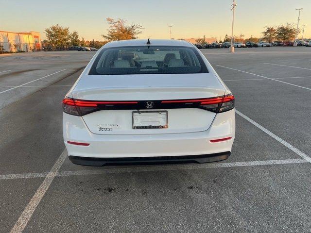 new 2025 Honda Accord car, priced at $32,210
