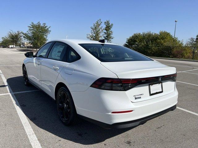 new 2025 Honda Accord car, priced at $32,110