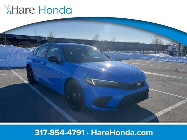 used 2024 Honda Civic car, priced at $27,657