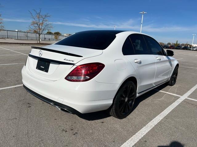 used 2015 Mercedes-Benz C-Class car, priced at $11,999