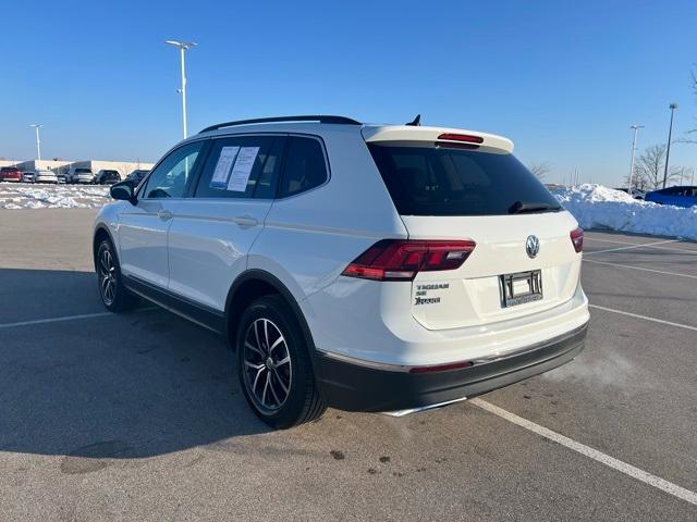 used 2021 Volkswagen Tiguan car, priced at $17,585