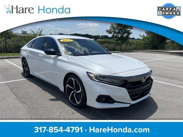 used 2022 Honda Accord car, priced at $27,341