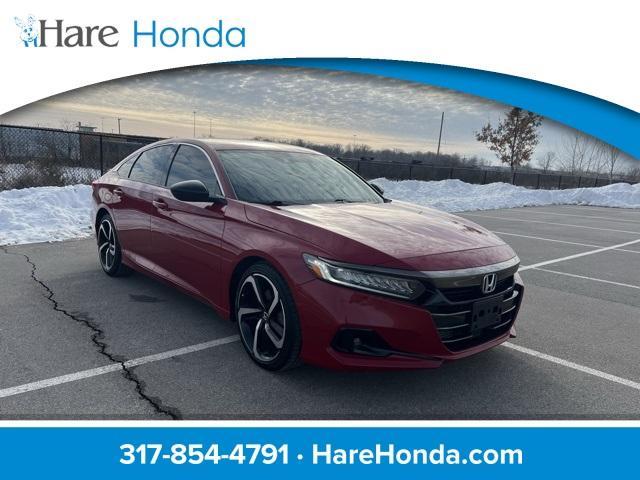 used 2021 Honda Accord car, priced at $21,665