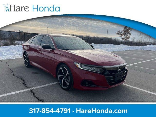 used 2021 Honda Accord car, priced at $21,901