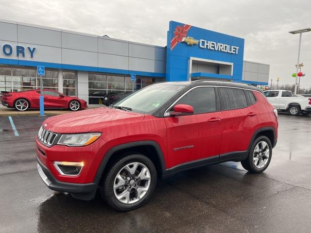 used 2020 Jeep Compass car, priced at $19,009