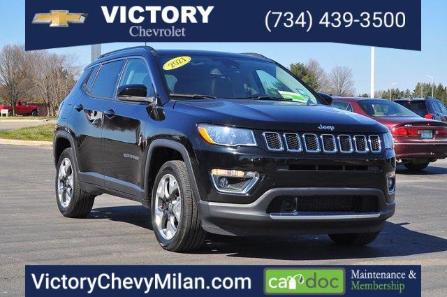 used 2021 Jeep Compass car, priced at $24,003