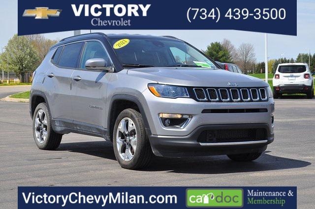 used 2021 Jeep Compass car, priced at $22,061