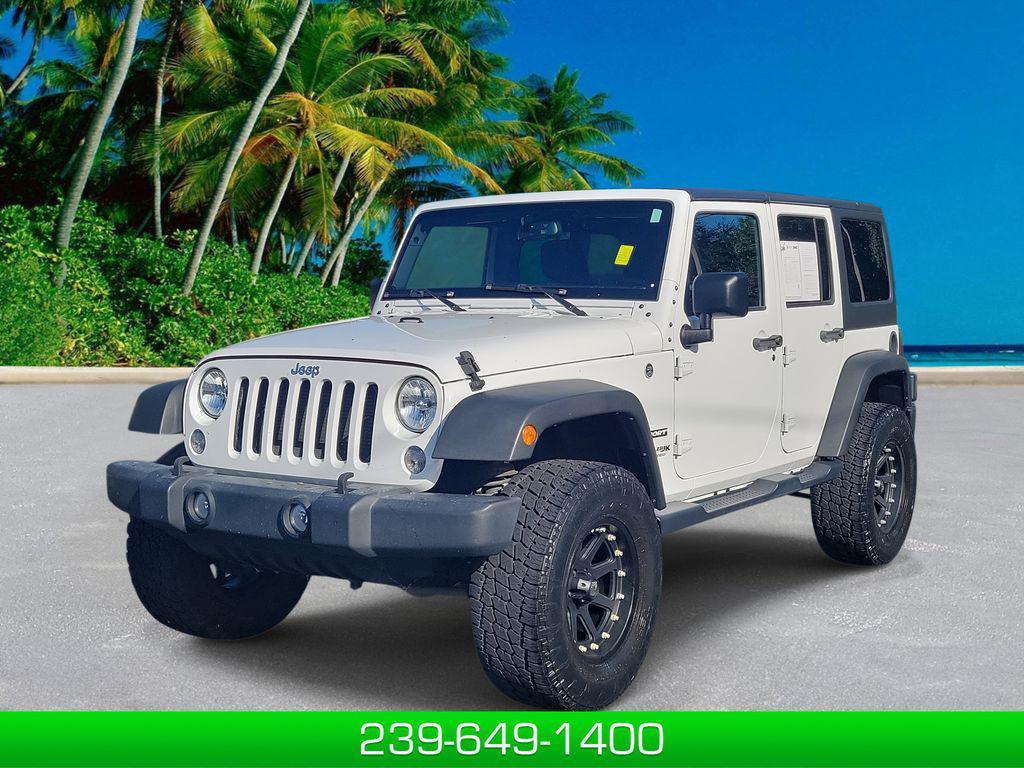 used 2018 Jeep Wrangler JK Unlimited car, priced at $24,750