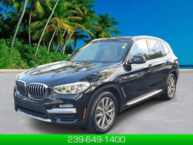 used 2019 BMW X3 car, priced at $23,750