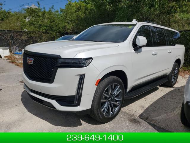 used 2021 Cadillac Escalade ESV car, priced at $57,250
