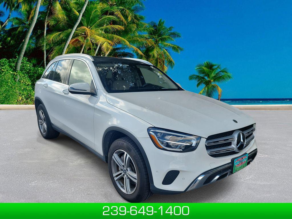 used 2021 Mercedes-Benz GLC 300 car, priced at $23,500