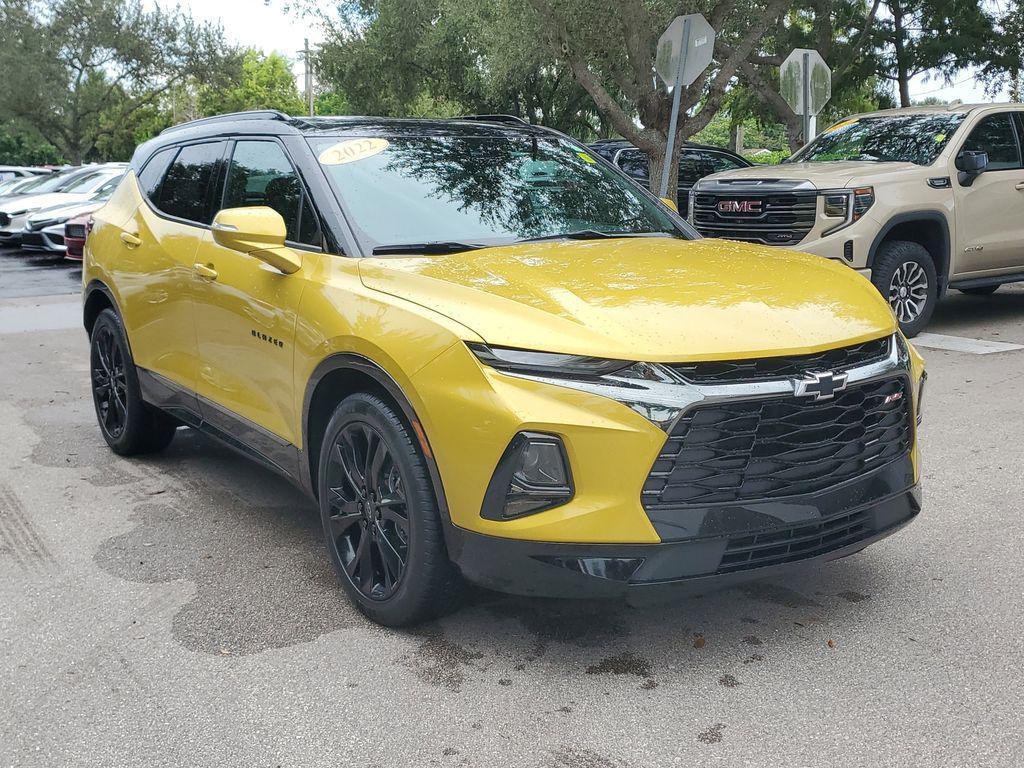 used 2022 Chevrolet Blazer car, priced at $31,750
