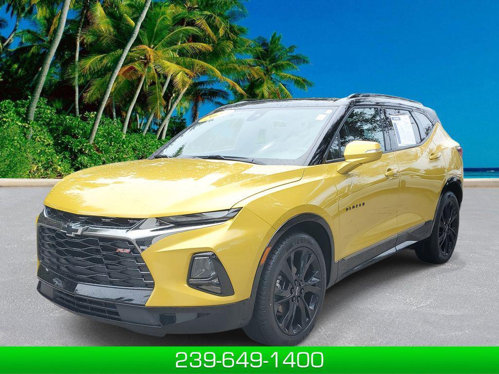 used 2022 Chevrolet Blazer car, priced at $31,750