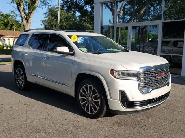 used 2021 GMC Acadia car, priced at $31,750